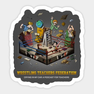 Wrestling Teachers Federation Sticker